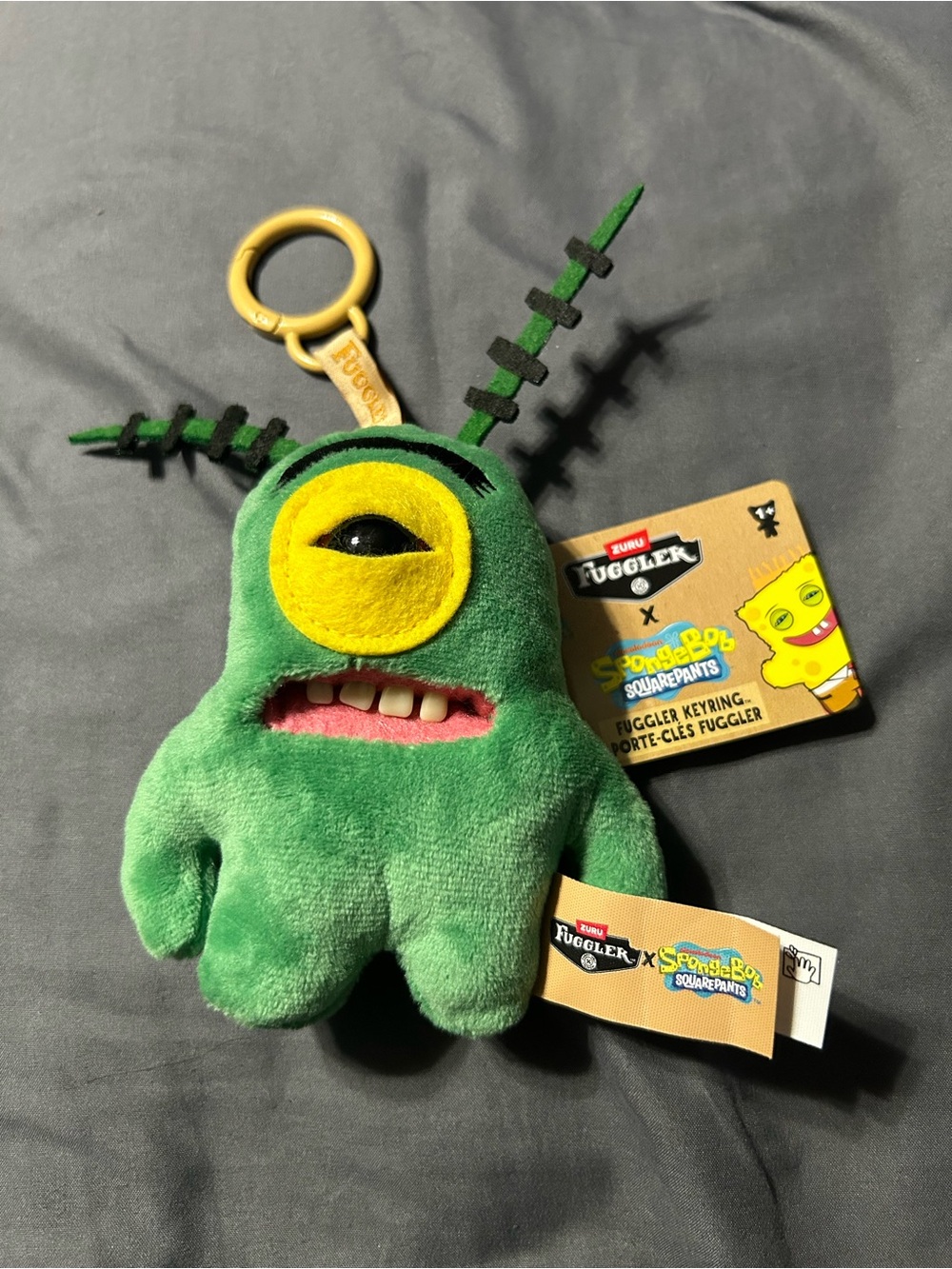 Plankton Plush keychain